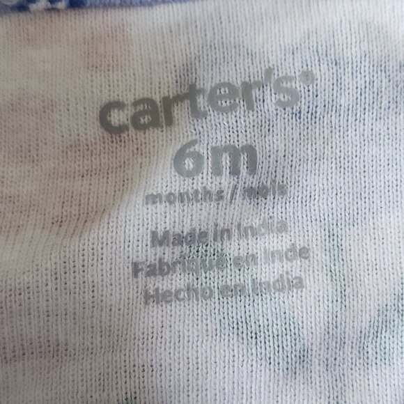 Carters - Floral Baby Girl Romper Size 6 Months - Picture 5 of 5